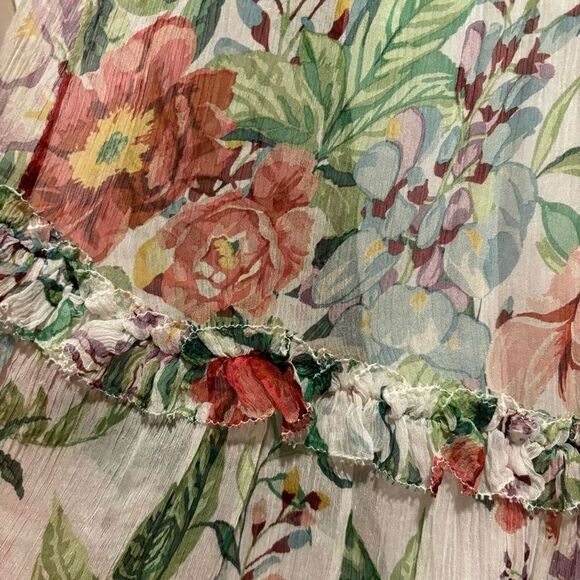 NWT. ZIMMERMANN 100% silk dress Sz AU2 US8 multi color - Picture 14 of 16